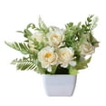 thumbnail image 2 of Yirtree Artificial Flower Bonsai 15cm “Artificial” Plastic Colorful Bouquet, 2 of 8