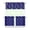 Other Textures, variant on Maritime Tier Window Curtains Set of 3 - Sailor Anchor Beach Coastal Rod Pocket Panels with Valance for Tropical Farmhouse Decor