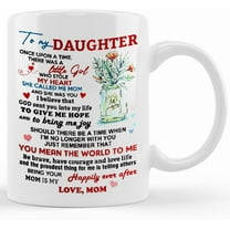 Love Daughter Magic Mug, Awesome Gift With Love Messages As Christmas Gift, Birthday Present For Daughter From Mother Mg2oo9, Ceramic Novelty Coffee Mug, Tea Cup, Gift Present For Birthd