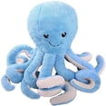 thumbnail image 2 of Cute Smiling Octopus Plush Toy Soft Stuffed Cotton Animals Pillow Great Birthday Xmas, 2 of 4