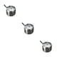 thumbnail image 1 of Tarro de especias Bearachild con cuchara y tapa Acero inoxidable Plata Tipo 1, 1 of 6