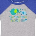 thumbnail image 4 of Inktastic My Mawmaw Loves Me Cute Elephants Boys or Girls Baby Bodysuit, 4 of 5