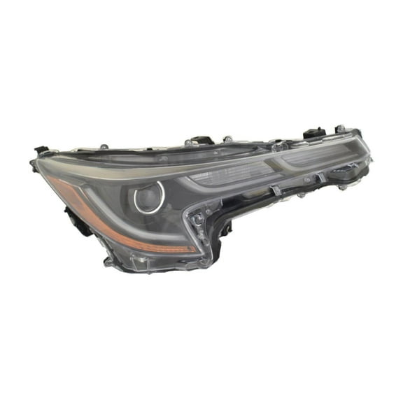 New Aftermarket Passenger Side LED Headlight Assembly 8113012L00 fits 2019 Toyota Corolla Base Hatchback 4-Door