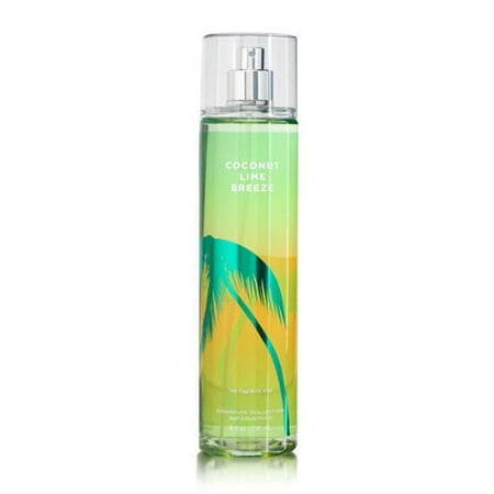 Bath & Body Works Signature Collection Fragrance Mist Coconut Lime Breeze 8 oz / 236 (Best Bath And Body Works Mist)