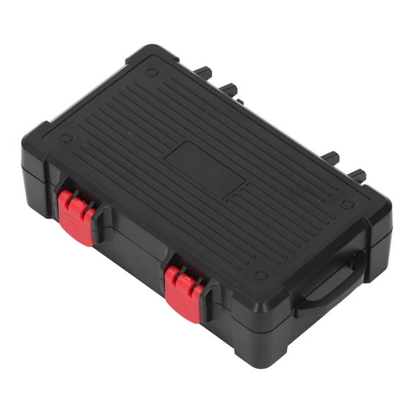 Battery Memory Card Carrying Case, Snap Closure Camera Battery Memory Card Case ABS TPE for 2 Batteries