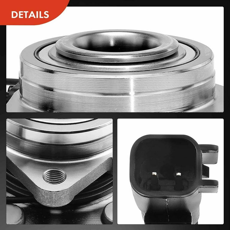 A-Premium Pair Front Wheel Bearing Hub For Chevy, GMC, Cadillac 2WD 6