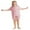 Rose Gold, variant on Usaibhir Unisex Satin Pajamas Set Girls Boys Button-Down Pjs Short Sleeve 2 Piece Sleepwear Kids Nightwear Teen Lounge Sets 4-14 Years