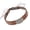 Coffee, variant on Adjustable PU Belt With Decorative Oxes Head Buckle For Western Fashion Enthusiasts And Theme Event
