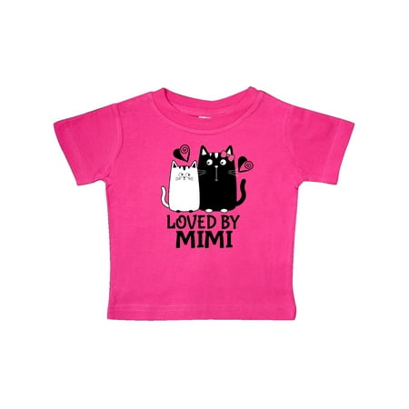 

Inktastic Granddaughter Loved By Mimi Baby Gift Gift Baby Boy or Baby Girl T-Shirt