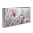 thumbnail image 3 of Stupell Industries Muted Grey Toned Flowers Floral Painting Gray Framed Art Print Wall Art, 30 x 13, 3 of 8