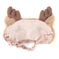thumbnail image 2 of TheFound Christmas Eye Mask Plush Animal Cute Fluffy Cartoon Accessory, 2 of 8