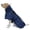Blue, variant on MAMORE Waterproof Dog Raincoat with Reflective Strip Leash Hole, Adjustable Lightweight Pet Rain Jacket for Outdoor Walking(Yellow,M)