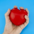 thumbnail image 2 of Pelota antiestrés corazón -Anti-Stress rojo 7.3 x 6.7, 2 of 2