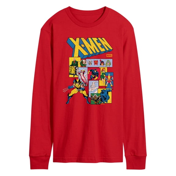 X-Men - Group Long Sleeve Graphic T-Shirt