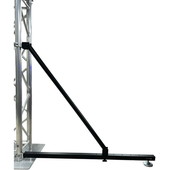 Lighting Truss Ground Support Balance System Metal Heavy Duty For 2" Diameter Trussing