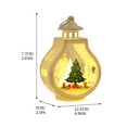 thumbnail image 3 of Christmas Wind Lights Candle Holders - Decorative Small Night Light Ornaments for Home Holiday Decor, Elderly Gifts, and Festive Decoration Props, 3 of 6