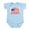 Sky Blue, variant on CafePress - Love It Or Leave It Infant Bodysuit - Baby Light Bodysuit, Size Newborn - 24 Months