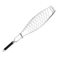 thumbnail image 2 of simhoa Stainless Steel Barbecue Net BBQ Grill Cooking Double 730mm, 2 of 8