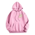 thumbnail image 5 of Wensltd Women's Hoodies Cute Printing Long Sleeve Tops Warm Loose Fall Pullover Sweatshirts, 5 of 5