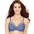 thumbnail image 1 of Danskin Women`s Active  Contrast Insert Knee  Length Legging, 36B, Chateau Blue, 1 of 1