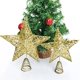 thumbnail image 3 of Adornos para árbol de Navidad, estrella superior de Metal con purpurina dorada y plateada, adornos de Feliz Navidad para el hogar, Año Nuevo 2024, 3 of 4