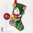 thumbnail image 2 of Bucilla Peace and Love 18 in Multicolor Felt Stocking Kit, 2 of 7