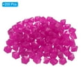 thumbnail image 3 of Uxcell 200Pack Glow Rocks 10-15mm Glow Pebbles Decoration in the Dark Luminous Stones Decor DIY Decorative Purple, 3 of 6