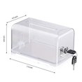 thumbnail image 5 of Polmart Clear Suggestion/Business Card/Drawing Box with Lock, 5 of 5