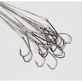 thumbnail image 2 of czcpp-20pcs Wire Leader Hook Rigs Baitholder Fishing Hook Nylon Coated Fishing Wire Leader with Swivel, 2 of 4