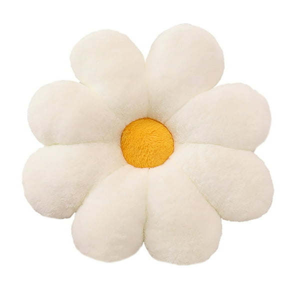 Cojín con forma de flor y almohada de felpa para sofá. Suave y acogedor. Añade un toque de elegancia a tu hogar. Ideal para la comodidad y la decoración.