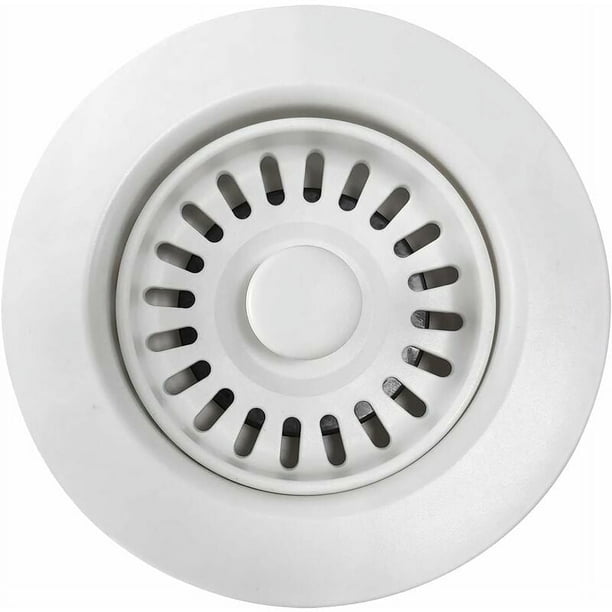 Colador de drenaje de cocina duradero, filtro de canasta antiobstrucciones con tapón para una limpieza fácil y protección del drenaje en su cocina favorita (aprox. 7,4 x 4,5 cm)