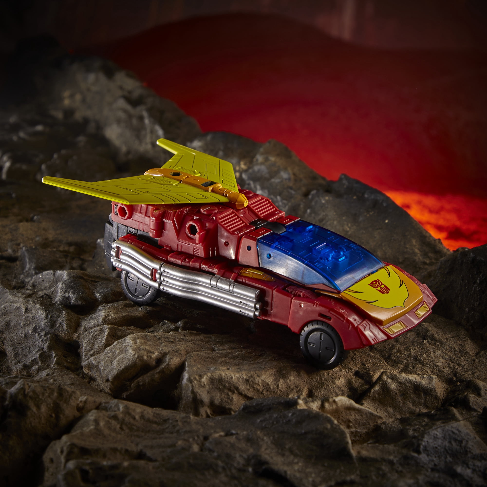Transformers: Kingdom War for Cybertron Rodimus Prime Kids Toy Action Figure for Boys and Girls (12”)