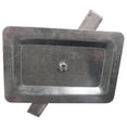 thumbnail image 2 of Light Pole Hand Hole Cover 4x6 Inch - Galvanized Steel Rectangle Access Cover Plate for Square Poles; Weather Resistant, Durable Mounting Hardware, 2 of 4