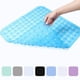 thumbnail image 5 of Billuyoard Alfombrilla cuadrada para baño con alfombrillas con ventosa, alfombrilla de seguridad para el suelo de la bañera con orificio de drenaje de Juegos de accesorios de baño Azul Billuyoard HA067135-01, 5 of 6