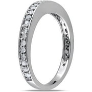 Miabella 1/3 Carat T.w. Diamond 14kt Whi