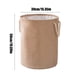 thumbnail image 3 of Organizadores de armario y almacenamiento Cesto de ropa sucia Cesto de ropa plegable Cesto de ropa sucia Asa de cuerda de sisal protectora para dormitorios universitarios Baño Dormitorio Cesto de ropa, 3 of 6