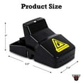 thumbnail image 4 of JAWS Reusable Mouse Traps for Home | Powerful Plastic Mouse Traps for Effective and Sanitary Mice and Rodent Removal | Safe and Durable Touchless Trap for Mice | 4.0"L x 1.88"W x 2.25"H | 12-Pack, 4 of 8