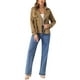 thumbnail image 2 of Abrigo Trench INSPIRE CHIC para mujer, abrigo corto de doble botonadura con solapa con muesca, 2 of 6
