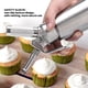 thumbnail image 5 of Dispensador de Crema Batida Cargadores con 3 Boquillas de Acero Inoxidable, Paquete dispensador de Crema Batida 1000ML Ecomeon  no, 5 of 6