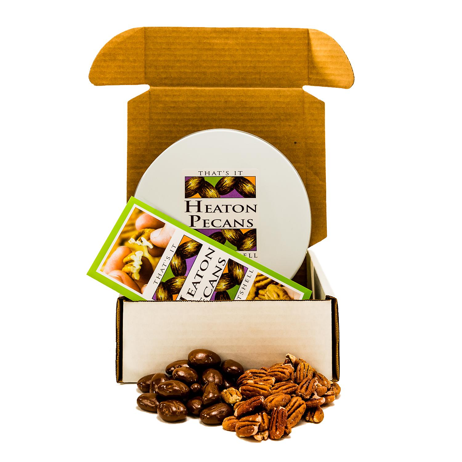 Heaton Pecans, ChocolateCovered and Oven Roasted/Salted