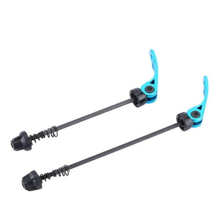 Pair of Anodised Bike Coloured Quick Release Skewers 100/135mm