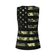 thumbnail image 5 of Haiem American Flag Camo Workout Tank Tops for Women, Athletic Sports Slim-Fit Tank Tops, Compression Sleeveless Dry Fit Shirts,Athletic Shirt-X-Large, 5 of 9
