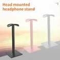 thumbnail image 3 of Metal Headphone Stand With Detachable Arm For Homes Office Organization, 3 of 9