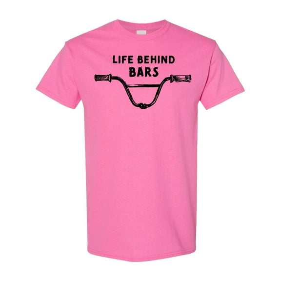 Inktastic Life Behind Bars Bmx T-Shirt