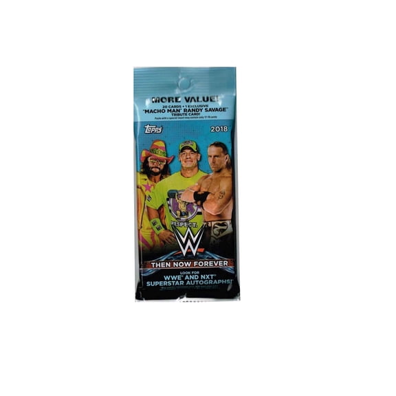2018 Topps WWE Then Now Forever Fat Pack