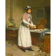 thumbnail image 2 of Victor Gabriel Gilbert 20x24 Black Ornate Framed Double Matted Museum Art Print Titled: The Ouits Merchant, 2 of 5