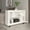 White, variant on Space - Saving Console Table with Casters | For Various Home Decor Styles | Enjoy Versatile Use in Different Rooms