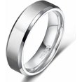 thumbnail image 2 of Titanium Rings 4MM 6MM 8MM 10MM Wedding Band in Comfort Fit Matte for Men Women Size 3-15, 2 of 5