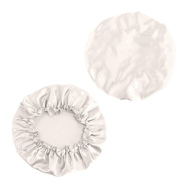 Xihbxyly Gorro de Ducha Grueso, Gorro de Cocina Antihumedad, Elegante Protector Capilar para Baño, Diseño Elástico, Reutilizable, Apto para Hombres y Mujeres, Múltiples Usos, Tamaño de 30 Cm, Juego d