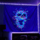 thumbnail image 4 of Tapiz fluorescente, tapiz fluorescente, cortina luminosa, tapiz para decoración de fiestas, renovación de dormitorios, revestimiento de paredes, 4 of 6
